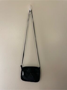 Lesportsac Black Crossbody Classic Mini Hobo Bag